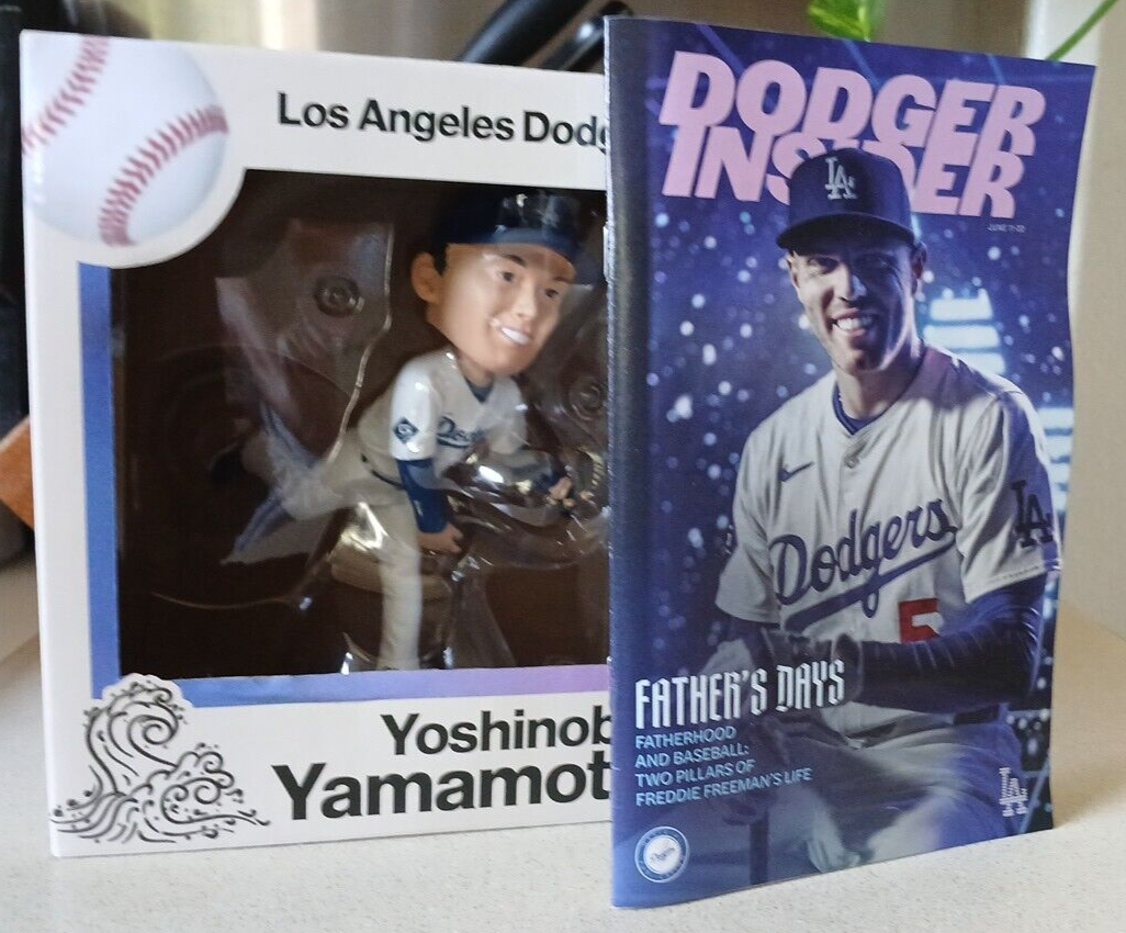 Los Angeles Dodgers SGA Yoshinobu Yamamoto Bobblehead 6-13 Los Angeles Dodgers SGA Yoshinobu Yamamoto Bobblehead 6-13