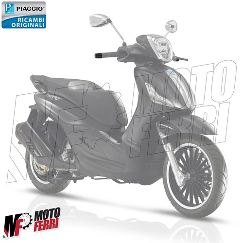 MF6436 Bilancieri Terminali Nero Originale Piaggio Beverly 125 300 350 2010/2020 - Foto 3 di 4