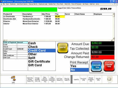 MPOS ENTERPRISE POS SOFTWARE QUICKBOOKS COMPATIBLE POINT OF SALE FOR RETAIL - Picture 1 of 1