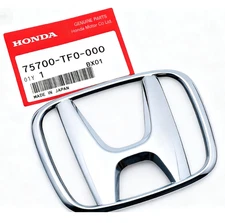 2009-2021 Honda Civic Sedan Front Grille Emblem Logo 75700-TF0-000 OEM Chrome