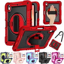 For iPad (A16) /10th 9th 8th 7th Gen 11" 10.2" Heavy Duty Shockproof Case Cover