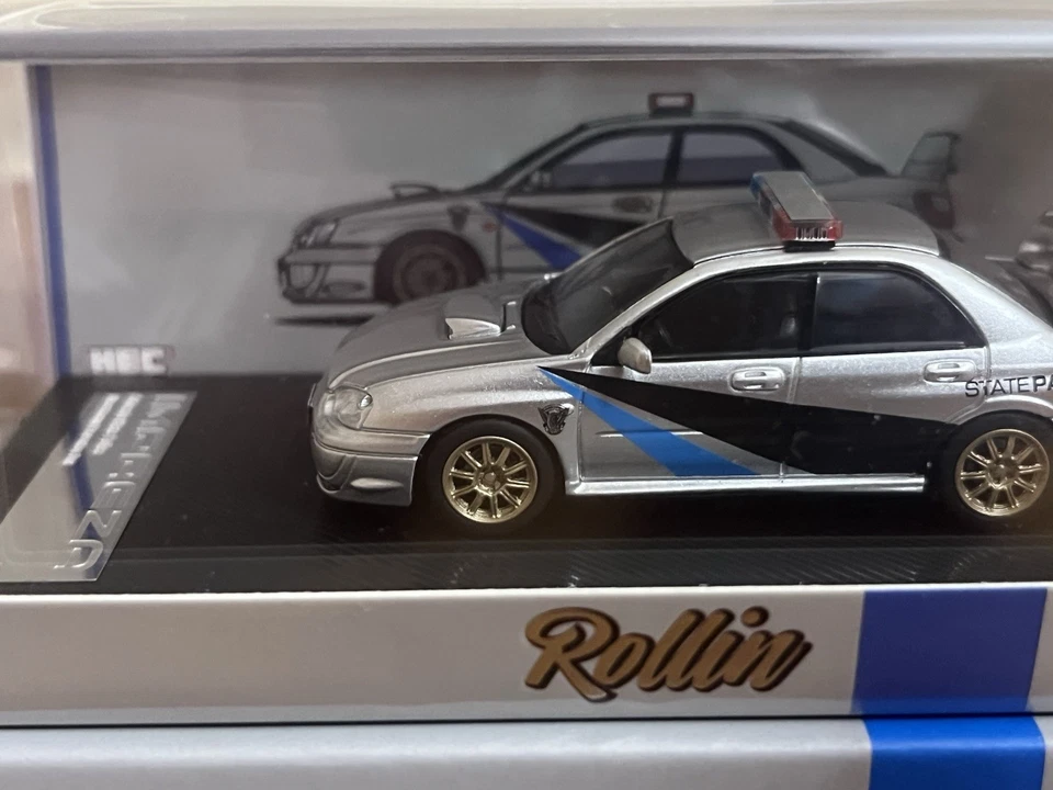 Rollin 1:64 Colorado State Patrol Subaru Impreza Street Racing Prevention Unit - Image 4 of 4