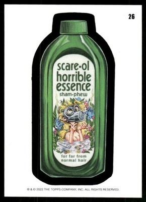 Scare Essence 2022 Topps Wacky Packages Card #26 (NM)