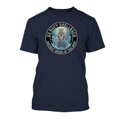 Ancient Order of the Deep US Navy Shellback Navy Veteran - Unisex T-Shirt