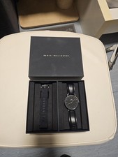 Daniel Wellington Classic Sheffield B40S17 Armbanduhr, Herren, Weiß/Schwarz