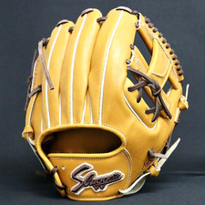 Kubota Slugger Japan Infielder 11.5 Tan/Burgundy RHT LH Baseball Glove Limited
