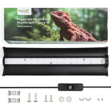 T8 HO 10.0 UVB Light for Reptiles LED Reptile Lighting Combo Kit, Reptile Lig...