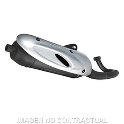 Envío gratis silencioso leovince sito aprilia sr 50 factory para moto repuestos