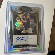 KALE FOUNTAIN 2025 Select Signature Selections  SS-KF Silver Chrome Prizm Auto