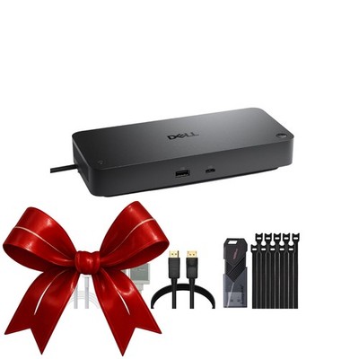 Dell Pro Thunderbolt 4 Smart Dock SD25TB4 Cables Ties 128GB USB