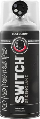 Rust-Oleum Sprühlack Switch 400 ml schwarz seidenglanz  Lackspray