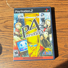 Atlus Shin Megami Tensei: Persona 4 PS2 w/ Manual & Bonus Disc
