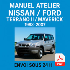 Manuel Atelier Nissan Terrano 2 Ford Maverick 1993-2006 RTA CD PDF
