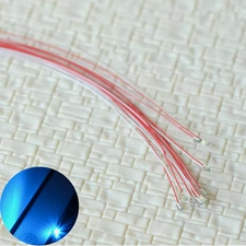 20 x auto flash blink twinkle blue wired 0805 SMD nano LED police ambulance car