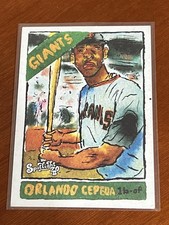 Orlando Cepeda (#'d /70) 2022 Topps X Spotlight 70 Andy Friedman #48 (NM)