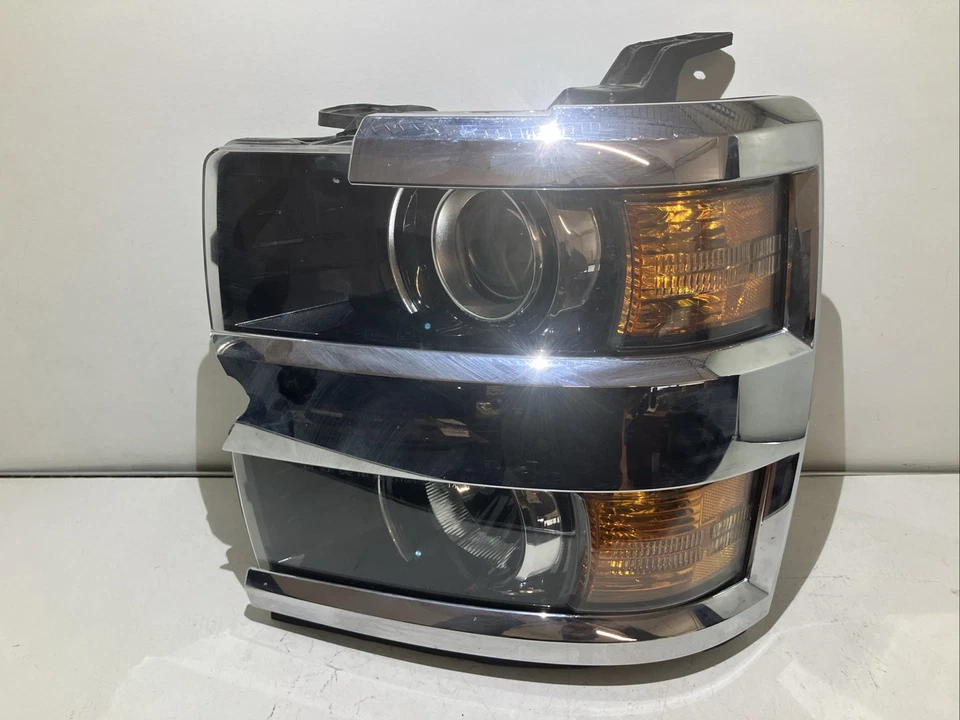 Faro halógeno izquierdo conductor Chevrolet Silverado 2500HD 3500 2015-2019 OEM 2186 Foto 4 de 4