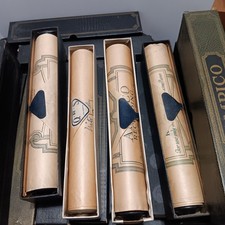 Lot of 18 Vintage Player Piano Rolls Ampico QRS Imperial Gershwin Vincent Lopez