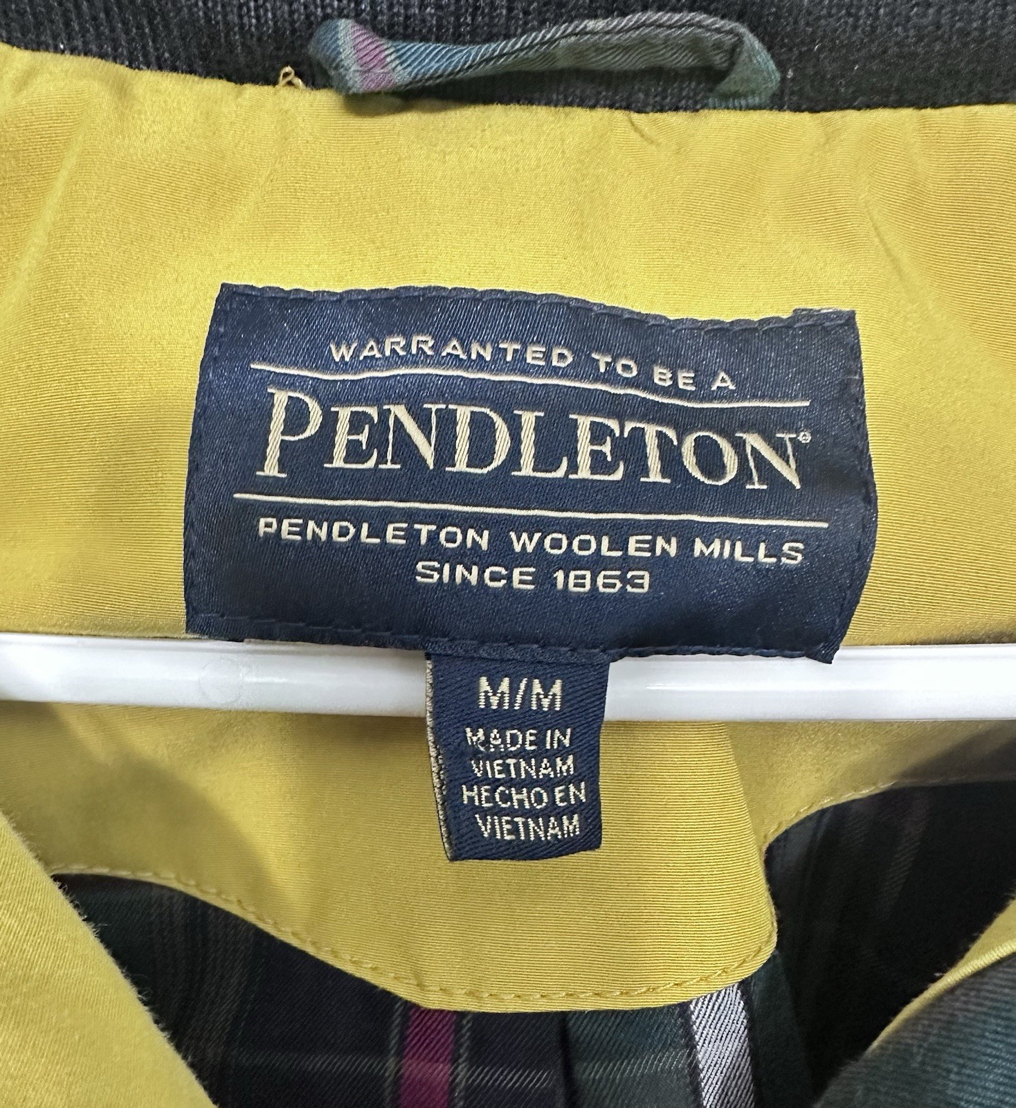 Pendleton Yellow Raincoat Utility - image 5