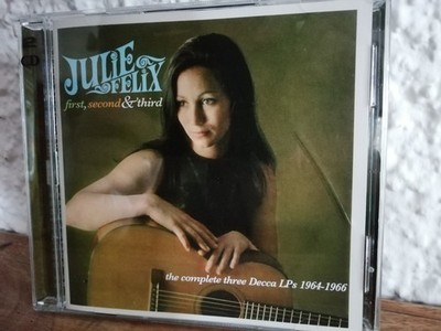 Julie Felix - first, second & third - the complete three Decca LP`s 1964 - 1966