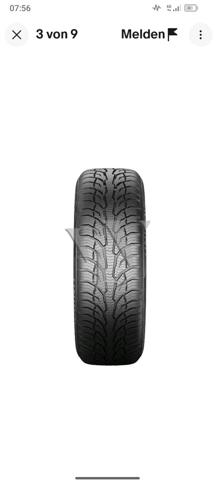 Allwetterreifen Uniroyal 205/55 R16  ca.7mm - Bild 2 von 4