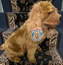 Melissa and Doug 26" Lifesize, Lifelike Cocker Spaniel Plush Toy Dog Brown