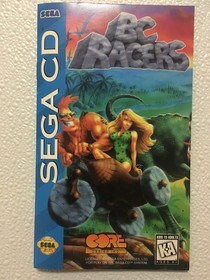 BC Racers (Sega CD, 1995) - Complete In Box