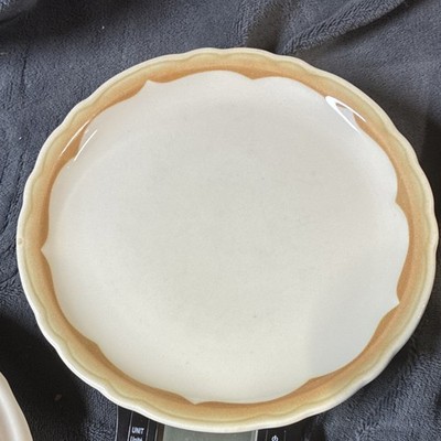 Sterling Vitrified China Plate E-9 East Liverpool Ohio USA Round Printed