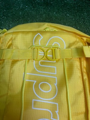 Supreme Backpack Water And Abrasion Resistant Reflective Yellow