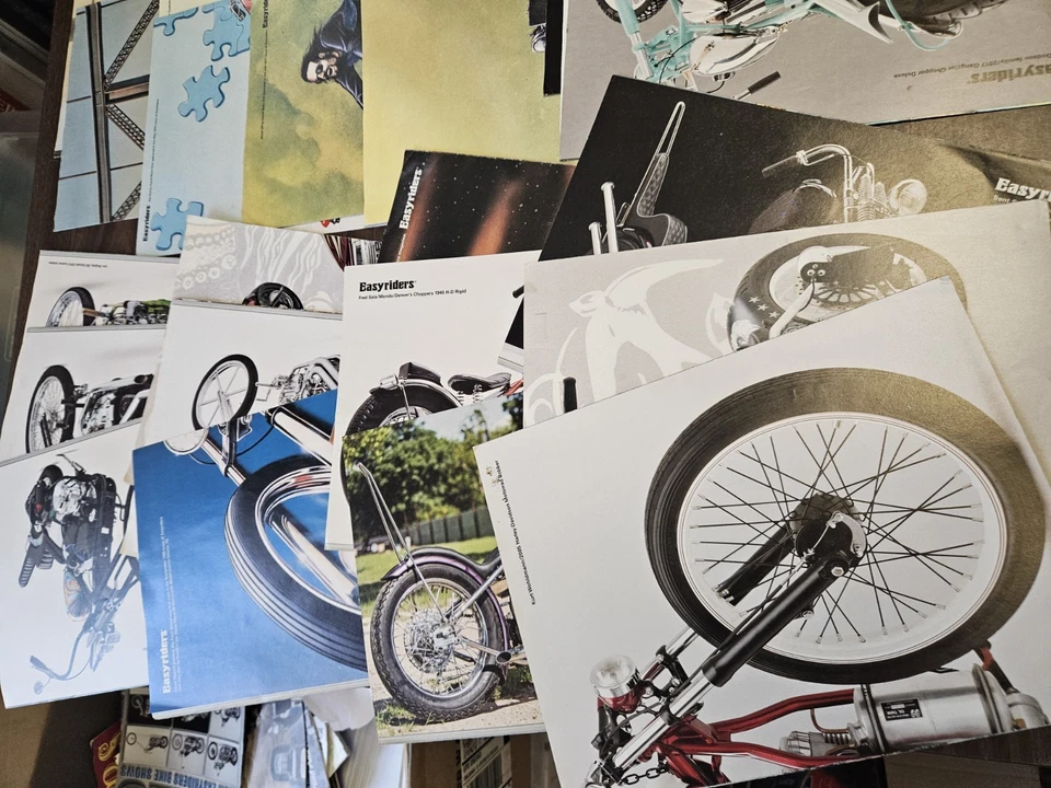 50 Centerfold Posters From Easyriders Magazines Women And Motorcycles 🔥 - Imagem 4 de 4