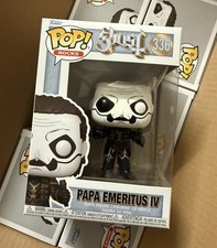 Funko Pop! Rocks Ghost Papa Emeritus IV #336 Vinyl Figure Swedish Metal Goth NIB