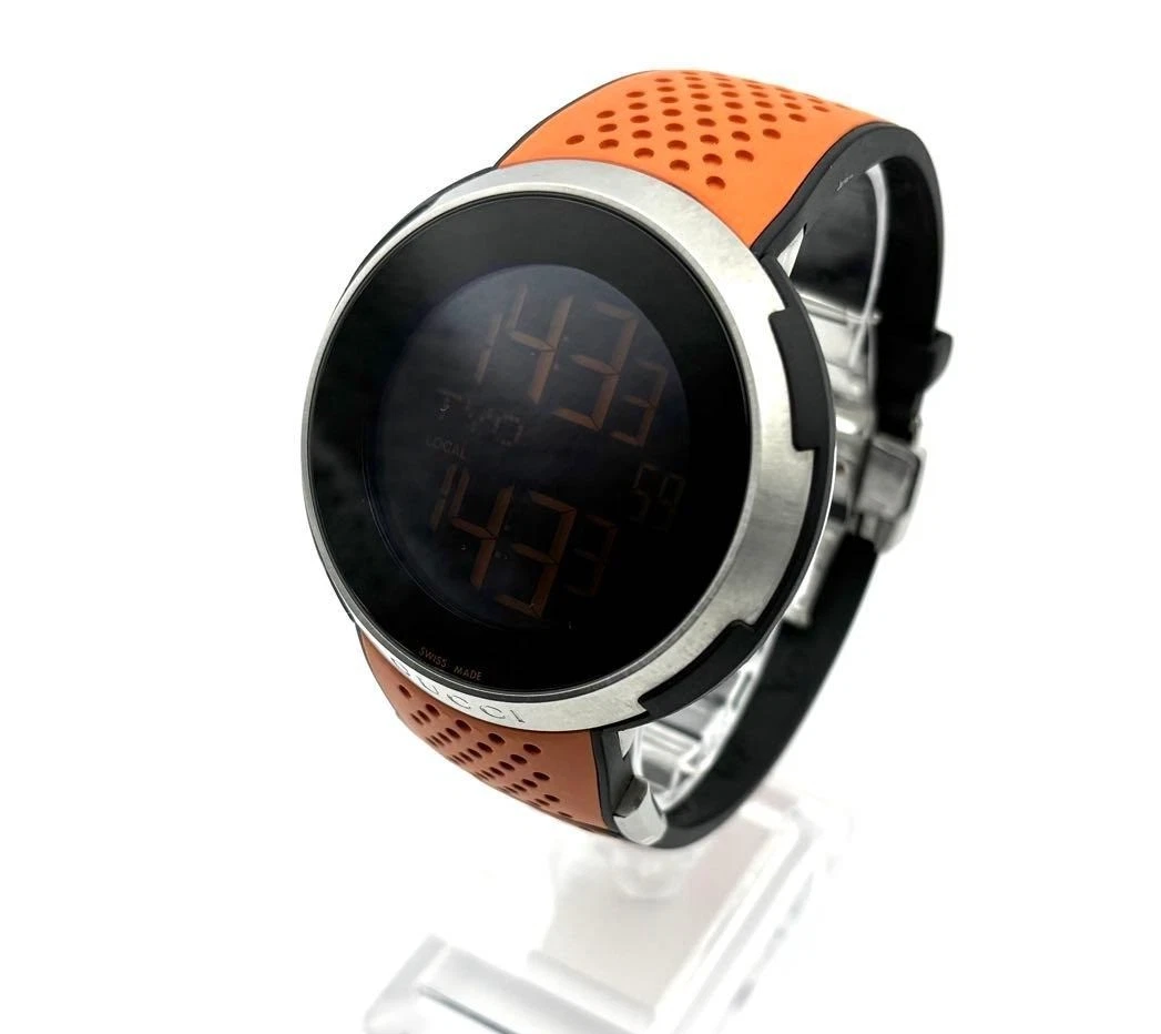Gucci I-Gucci Men Rubber Case Wristwatches for sale | eBay