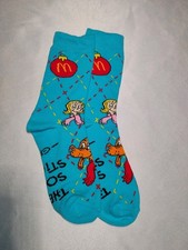 McDonald's Grinch Socks Blue Limited Edition Christmas 2025 New Opened Package