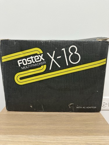 Fostex X-18 4-Track Hi Speed Multitracker Cassette Tape Recorder