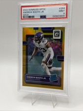 2022 Optic Rated Rookie GOLD /10**🔥🔥🔥 Andrew Booth Jr - Gold🔥🔥