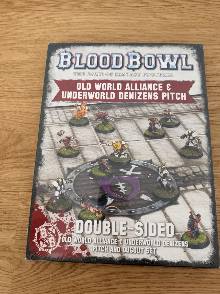Blood Bowl Underworld Denizens & Old World Alliance Teams Pitch New Rare