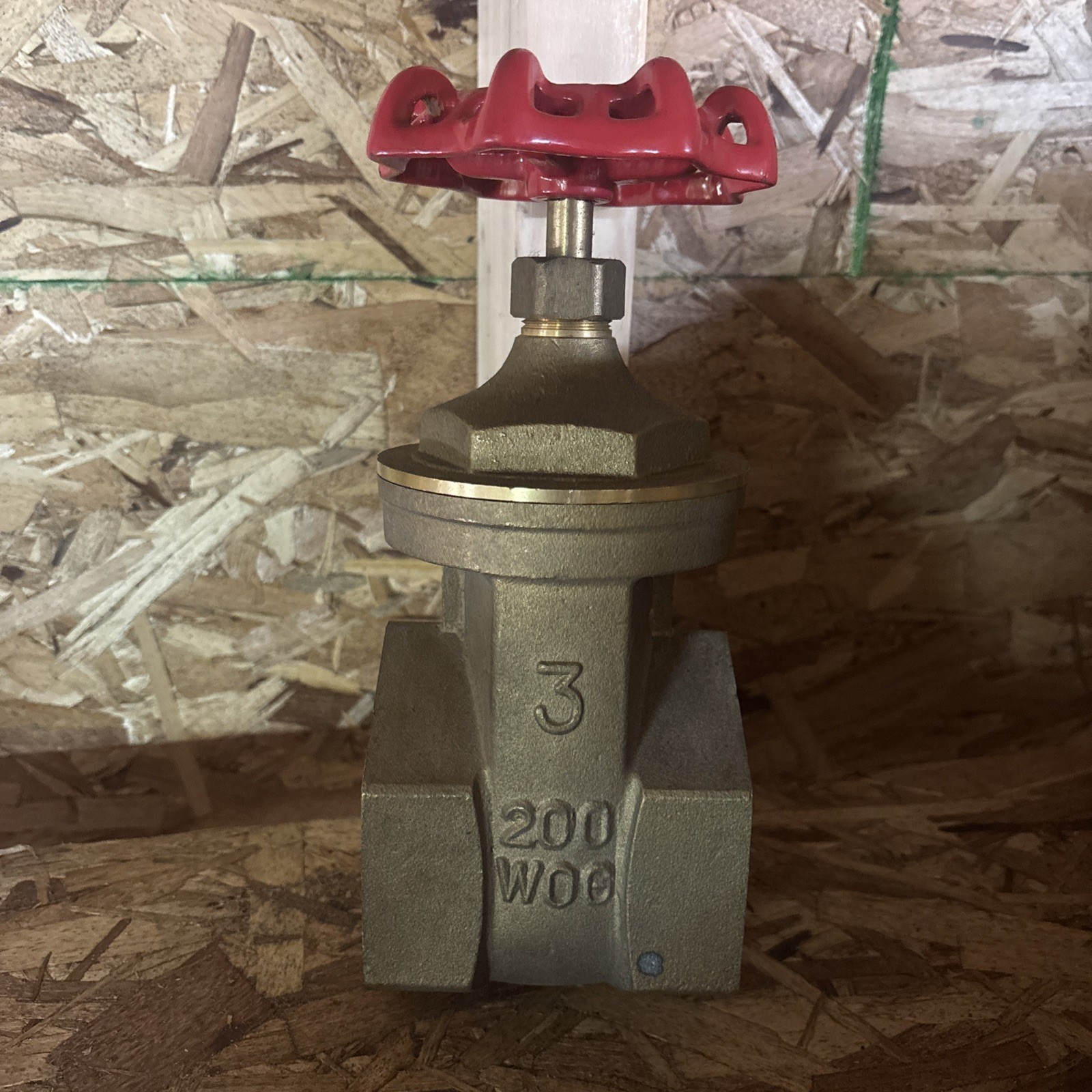 3" Brass Gate Valve 200WOG New