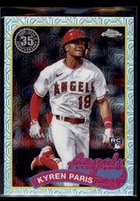 2024 Topps  Kyren Paris 1989 Topps Baseball 35th Anniversary Chrome