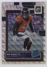 2022 Panini Donruss Optic Rated Rookie Wave Prizm 74/300 Nik Bonitto #270 3hd