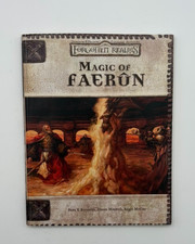 Magic of FAERUN. Forgotten Realms. Dungeons  Dragons. Paperback.