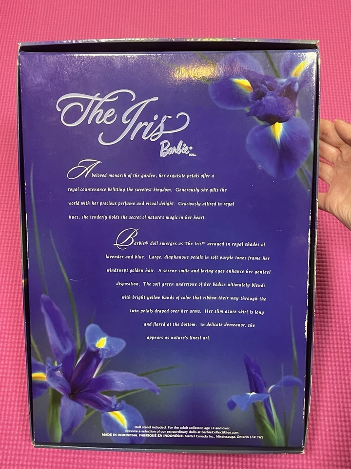 2001 Mattel The Iris Barbie Flowers In Fashion Collection NIB Vintage Y2K - Изображение 2 из 4