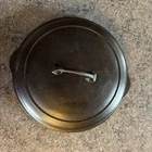 Griswold Cast Iron #8  Low Dome Skillet Lid