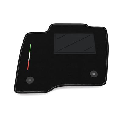 Car mats ONLY SIDE DRIVE 1pc for Ford S-Max 5 seats 2015-2019