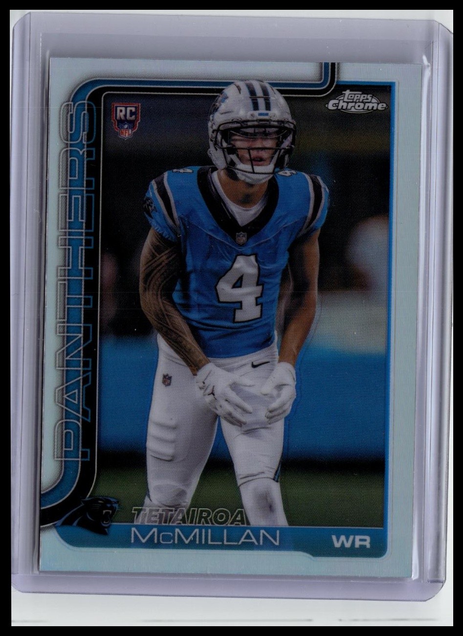 2025 Topps Chrome #326 Tetairoa McMillan Topps Refractor