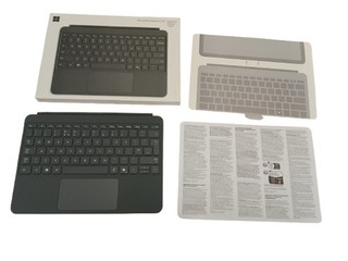 Microsoft Surface Pro X Keyboard with Trackpad UK QWERTY Black Boxed Untested
