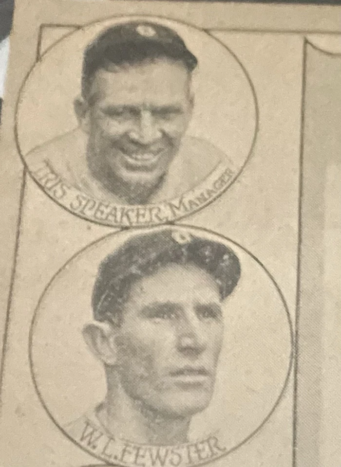 1926 Spalding Magazine Cutout T. Speaker/Ty Cobb NASA 9.5 Cleveland/Detroit HOF - Image 4 of 4