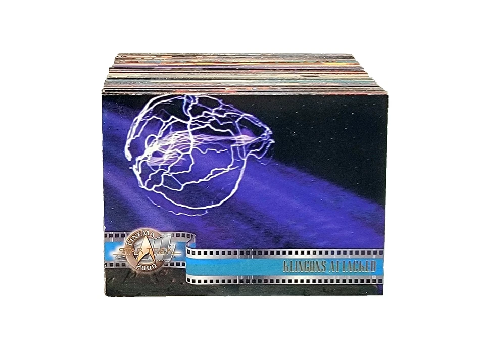 2000 Star Trek Cinema 2000 Trading Cards Base Set 1-82 w/18 subsets COMPLETE - Image 2 of 4
