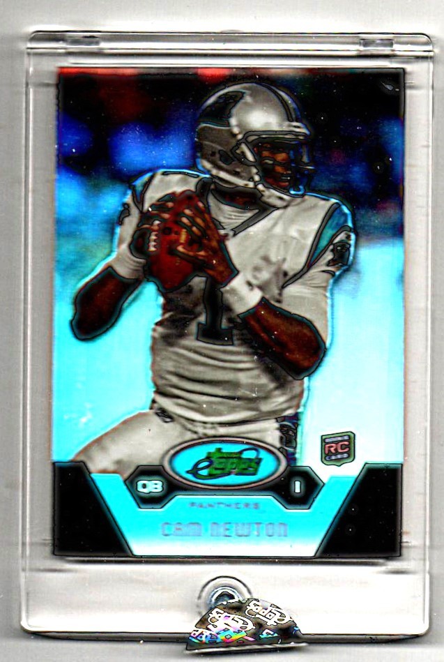 2011 eTopps 0198/1999 Cam Newton #11 Rookie RC Carolina Panthers