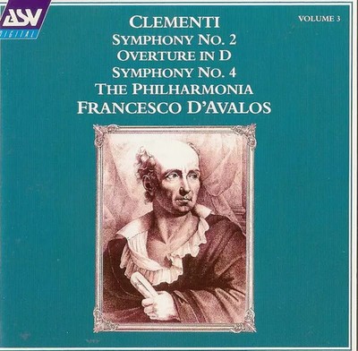 Clementi Symphonies Nr. 2 & 4 Volume 3, Philharmonia Orchestra, Muzio Cleme