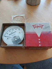 VTG TRIPLETT DC Microamperes Field Strength Meter Model 321PL 0-50 Scale 