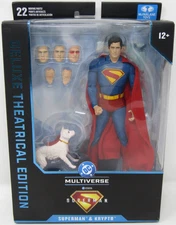 McFarlane Toys DC Multiverse Superman & Krypto Deluxe Theatrical Edition